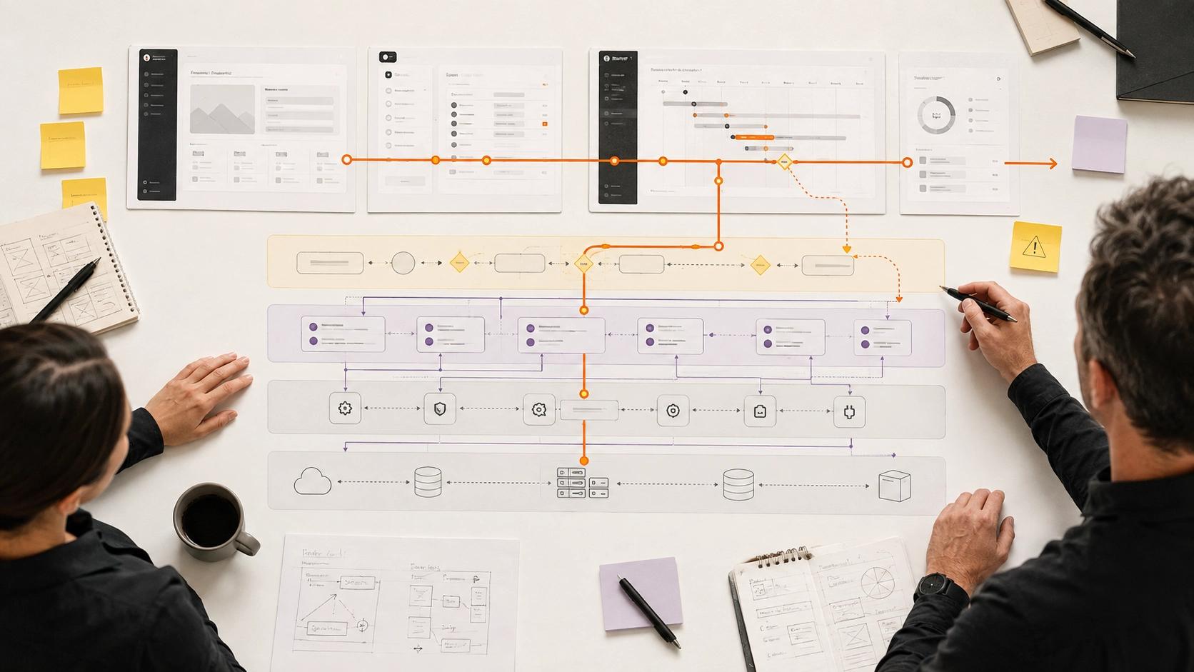 Name the Assumption visual showing single product assumption connected to success evidence, failure evidence and next decision | Flashyminds