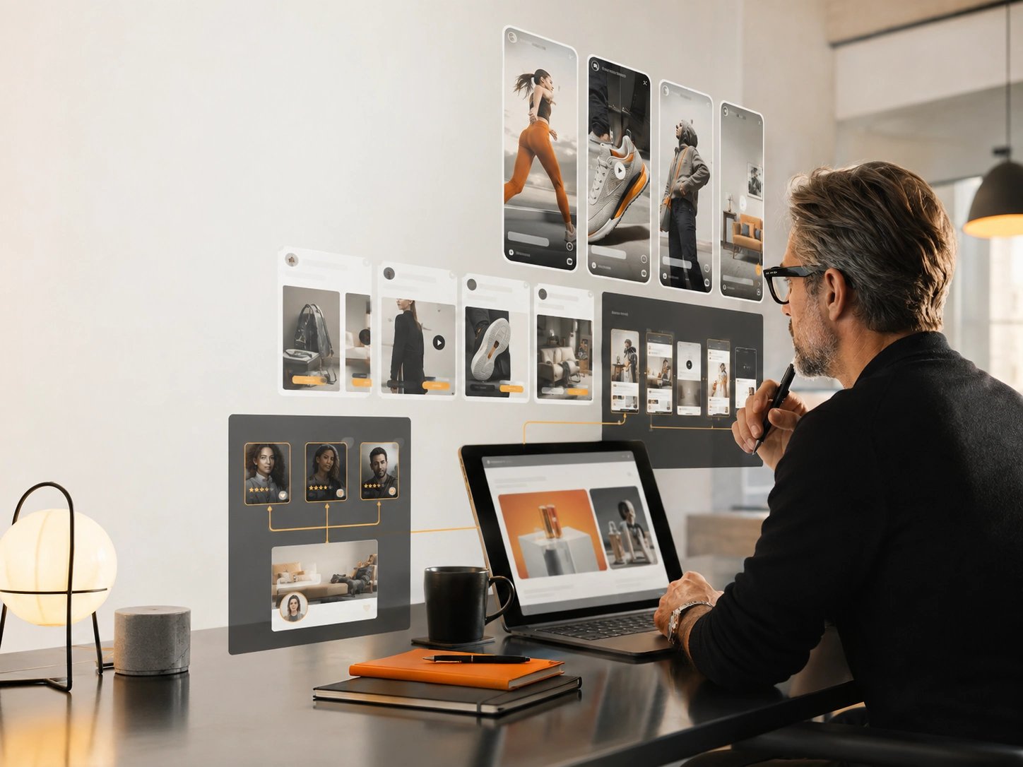 Paid media channels connected with creative, conversion paths and commercial outcomes