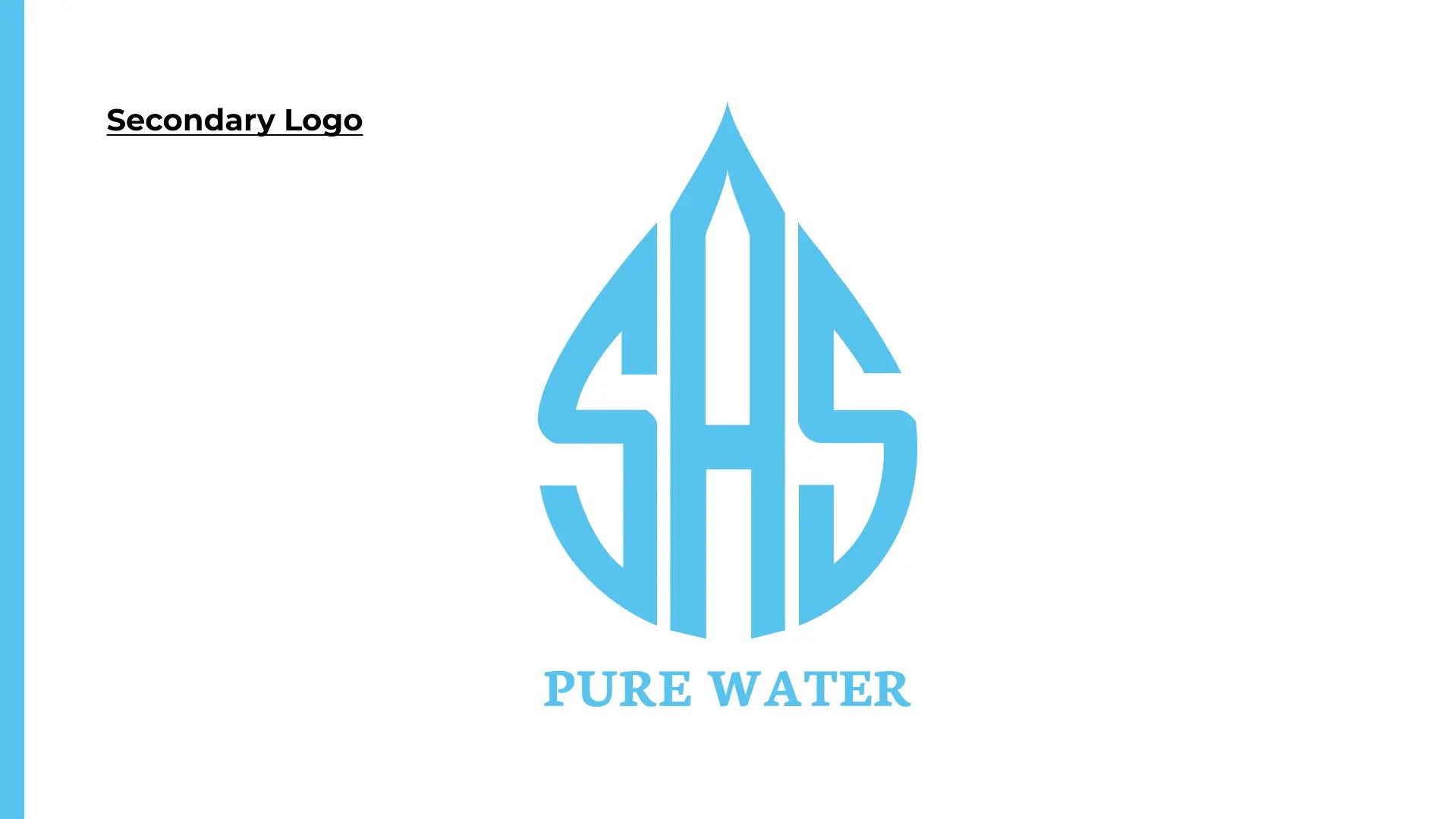 SAS Pure Water Branding