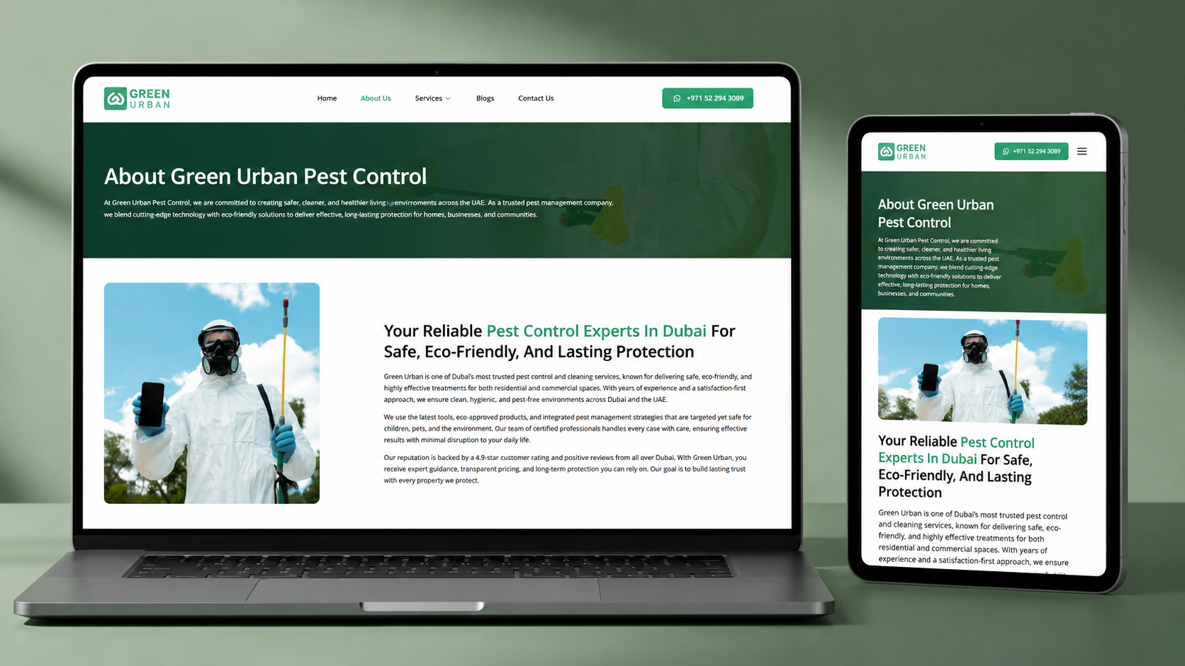Green Urban Pest Control by Flashyminds