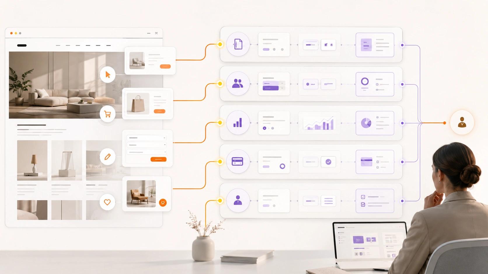 Preserve What Works visual showing valuable website assets protected while outdated parts are marked for change | Flashmindsy