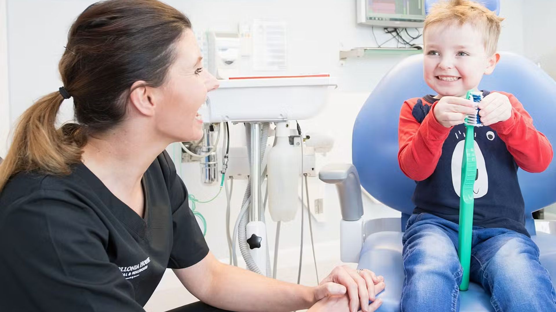 Capel Child With Dentist