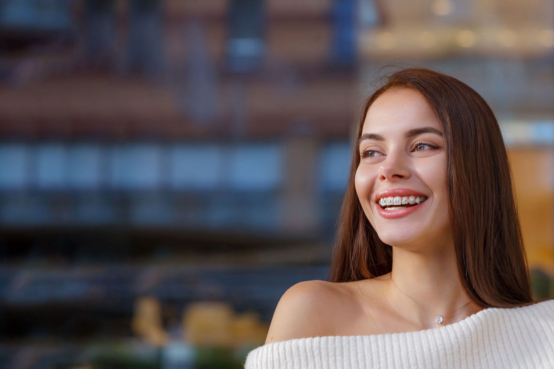 Ceramic braces in Durham
