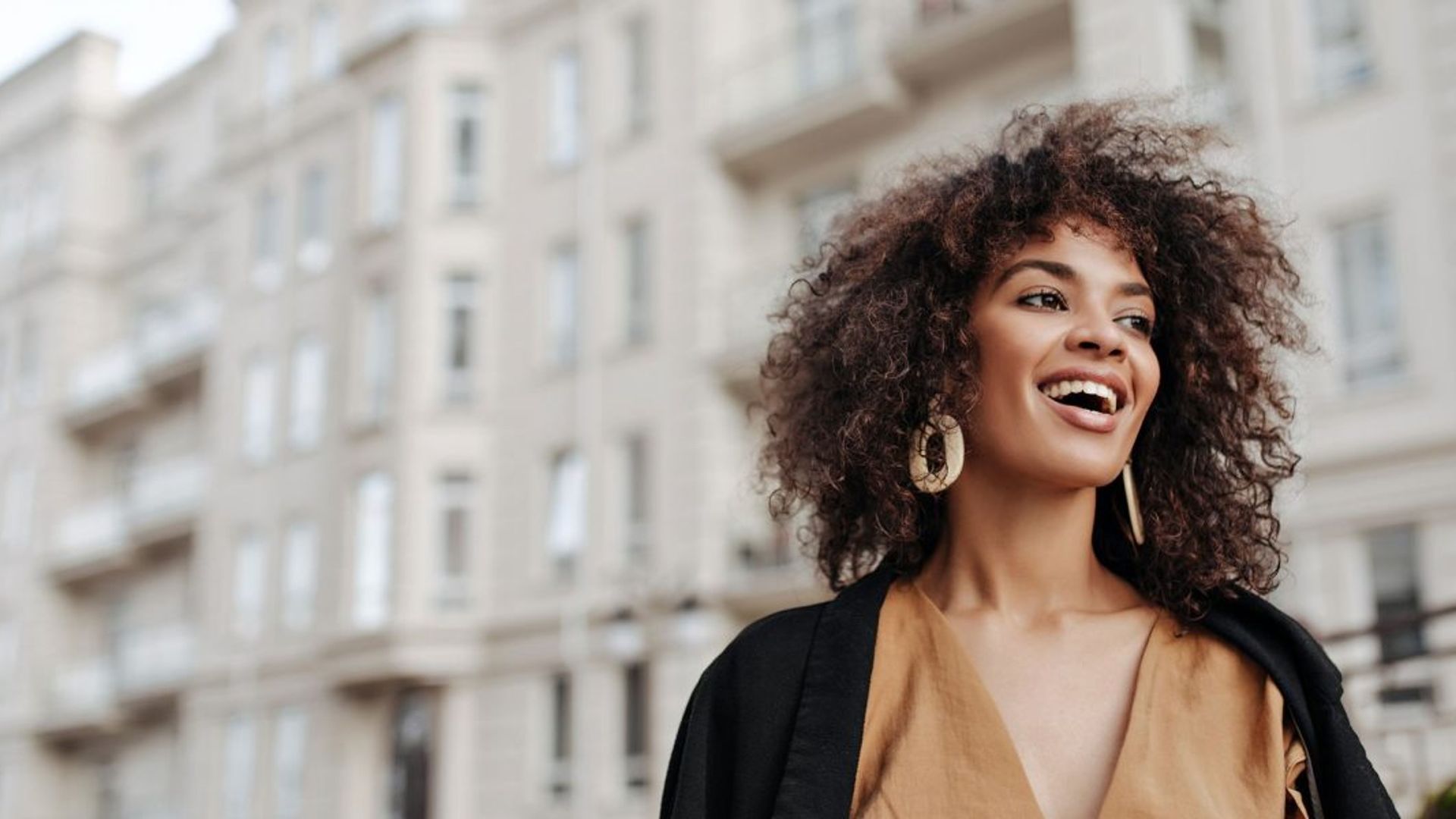 Image of a woman smiling