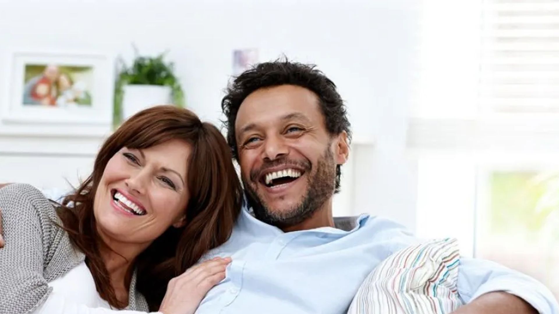 Image of a couple smiling