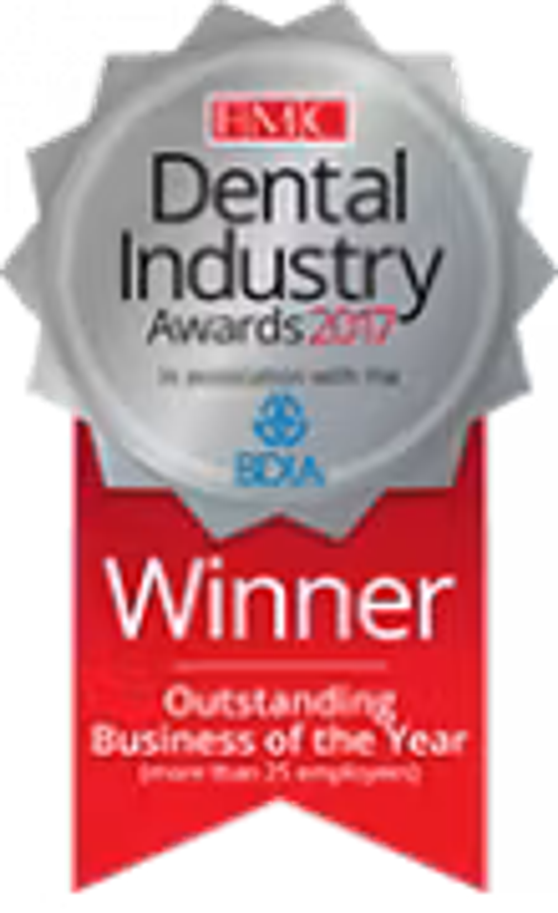 Dental Industry Awards 2017- Winner For Outstanding Business of the Year