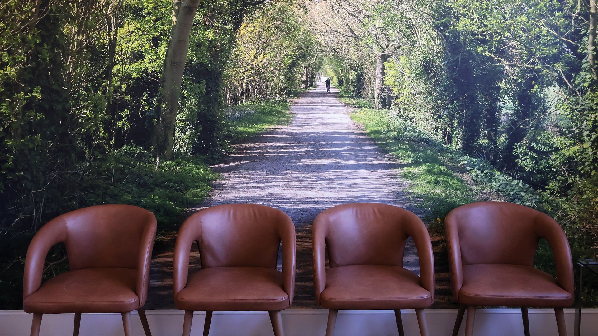 Dental practice waiting room