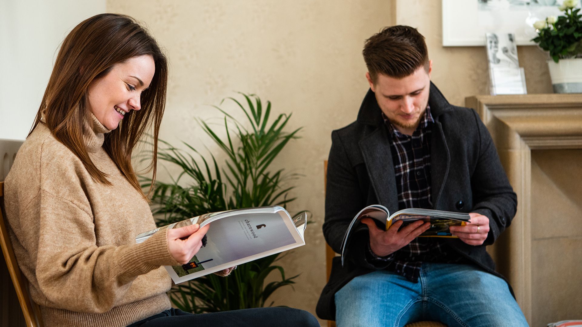 Image of patients in waiting room
