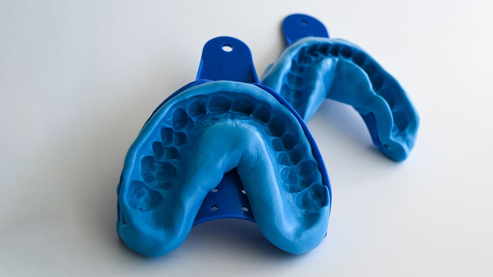 mouthguard with putt impression mould