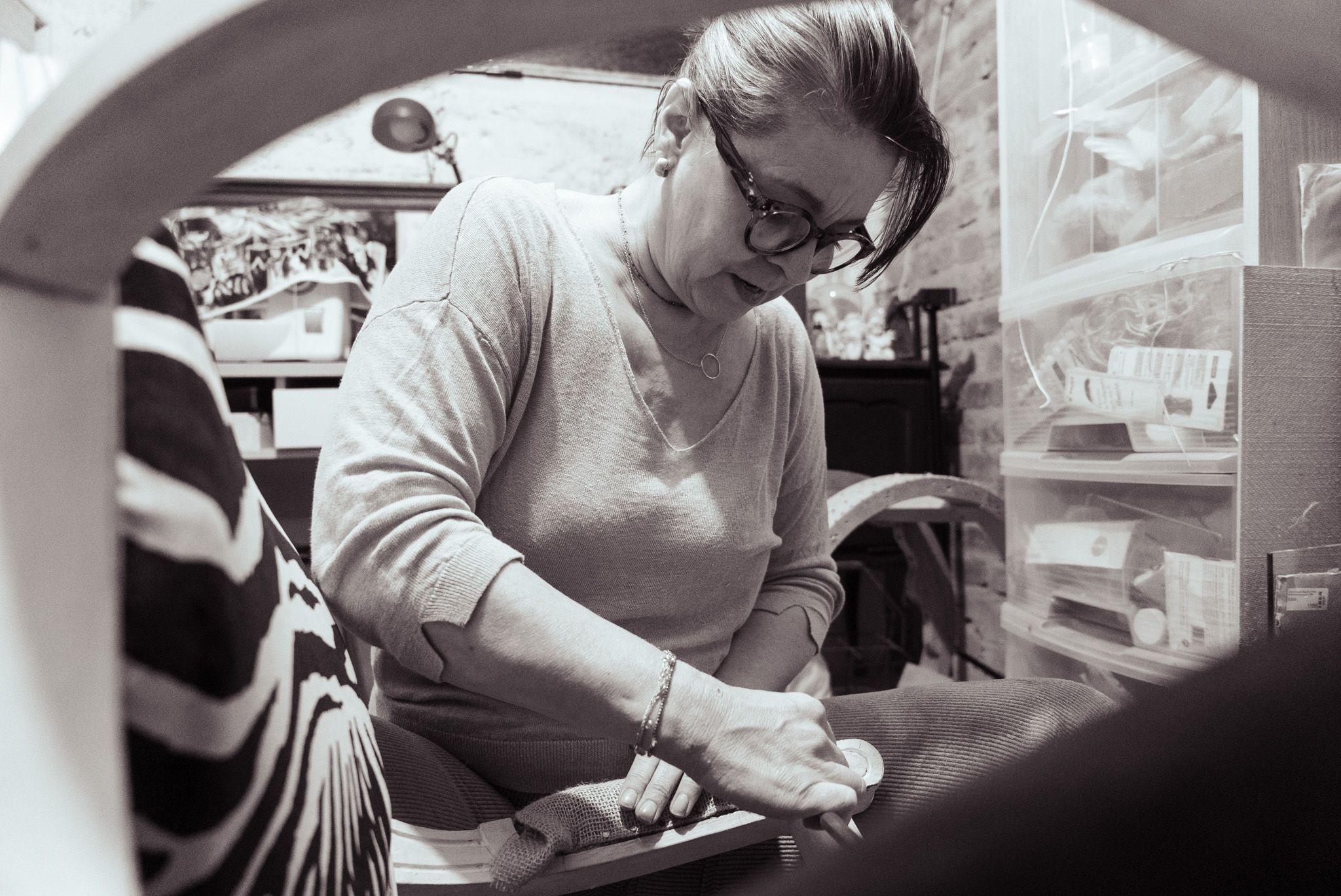 Artisan au travail