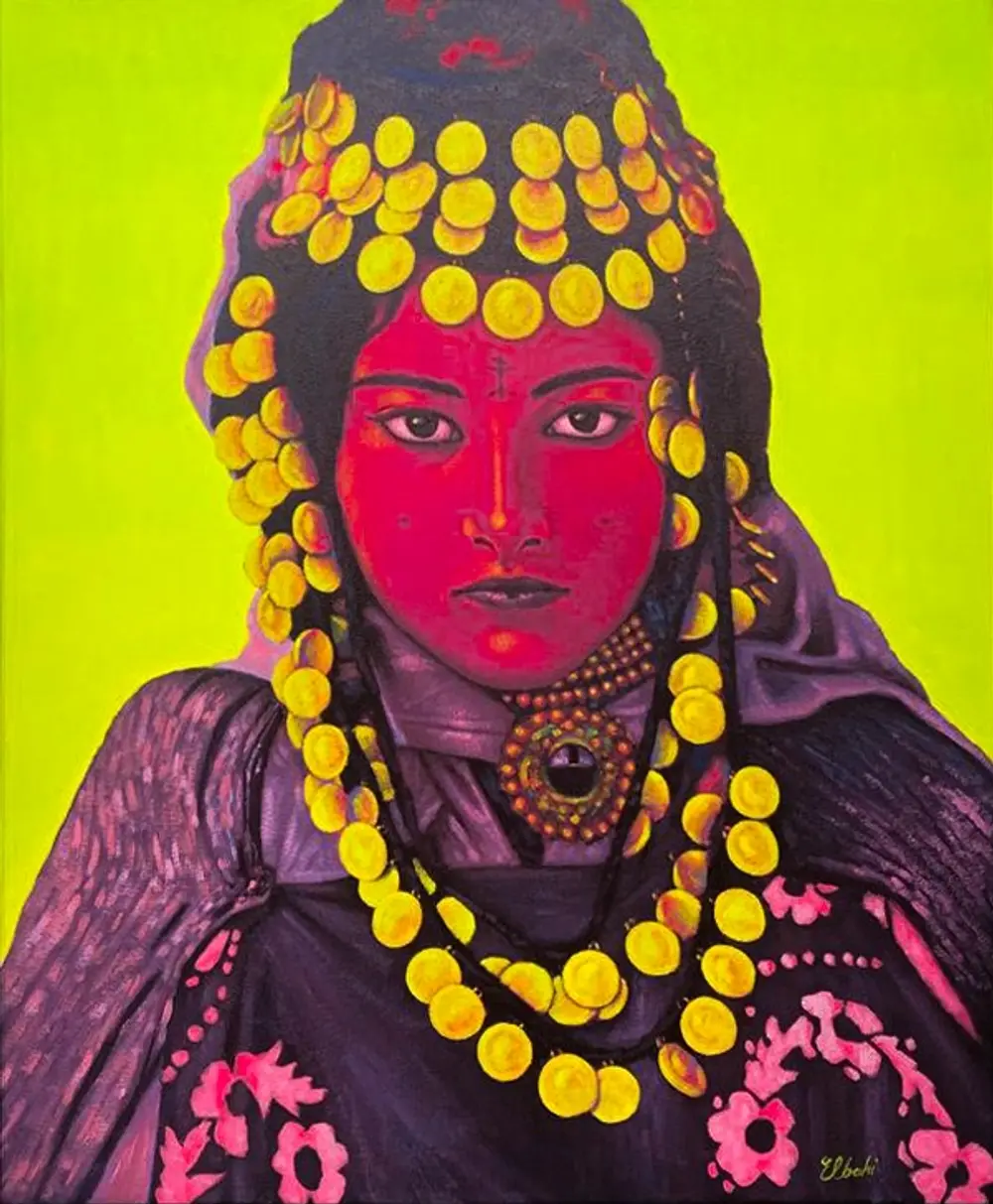 Traditional naily women 