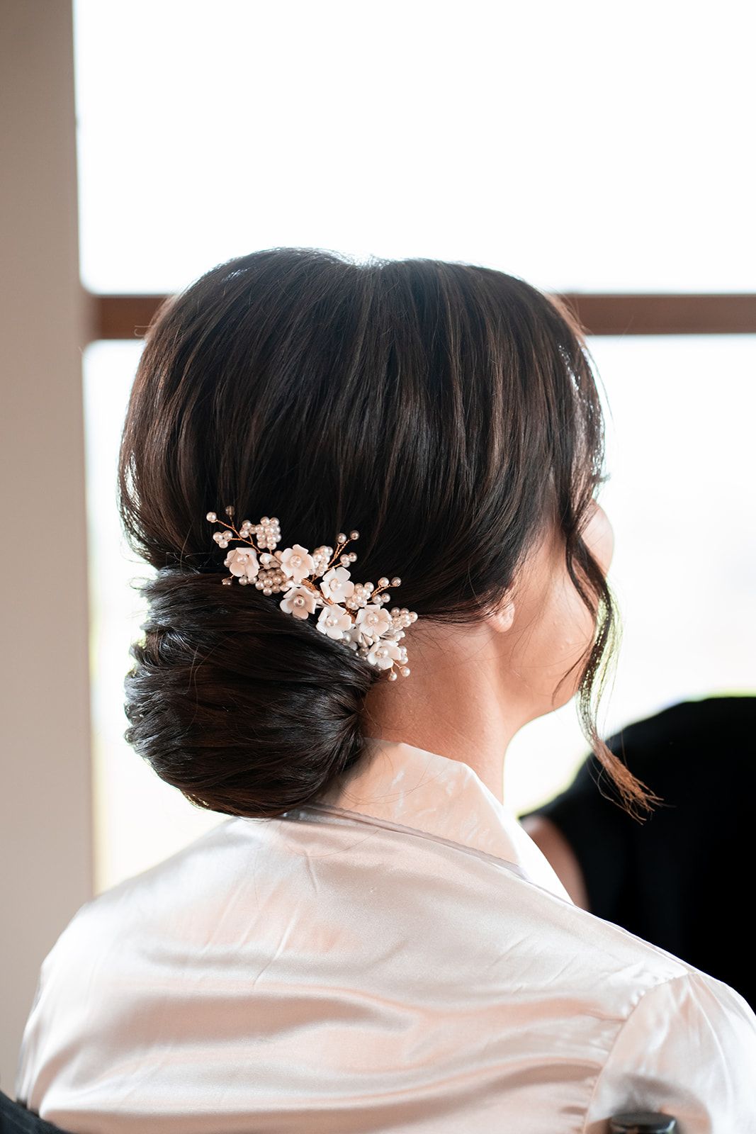 Bridal hair styling