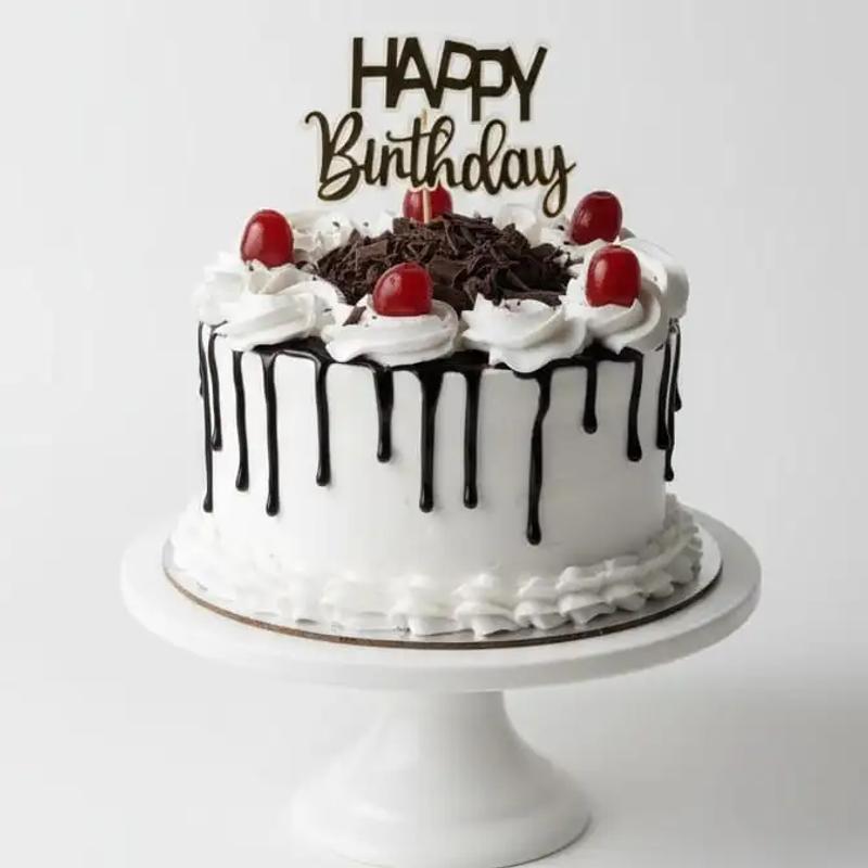 Classic Black Forest Birthday Cake
