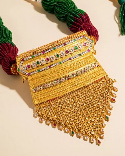 Meerabai Rajasthani Aad (L) · Yellow Gold · Traditional Jewellery — Ashok Jewels, Jodhpur view 1