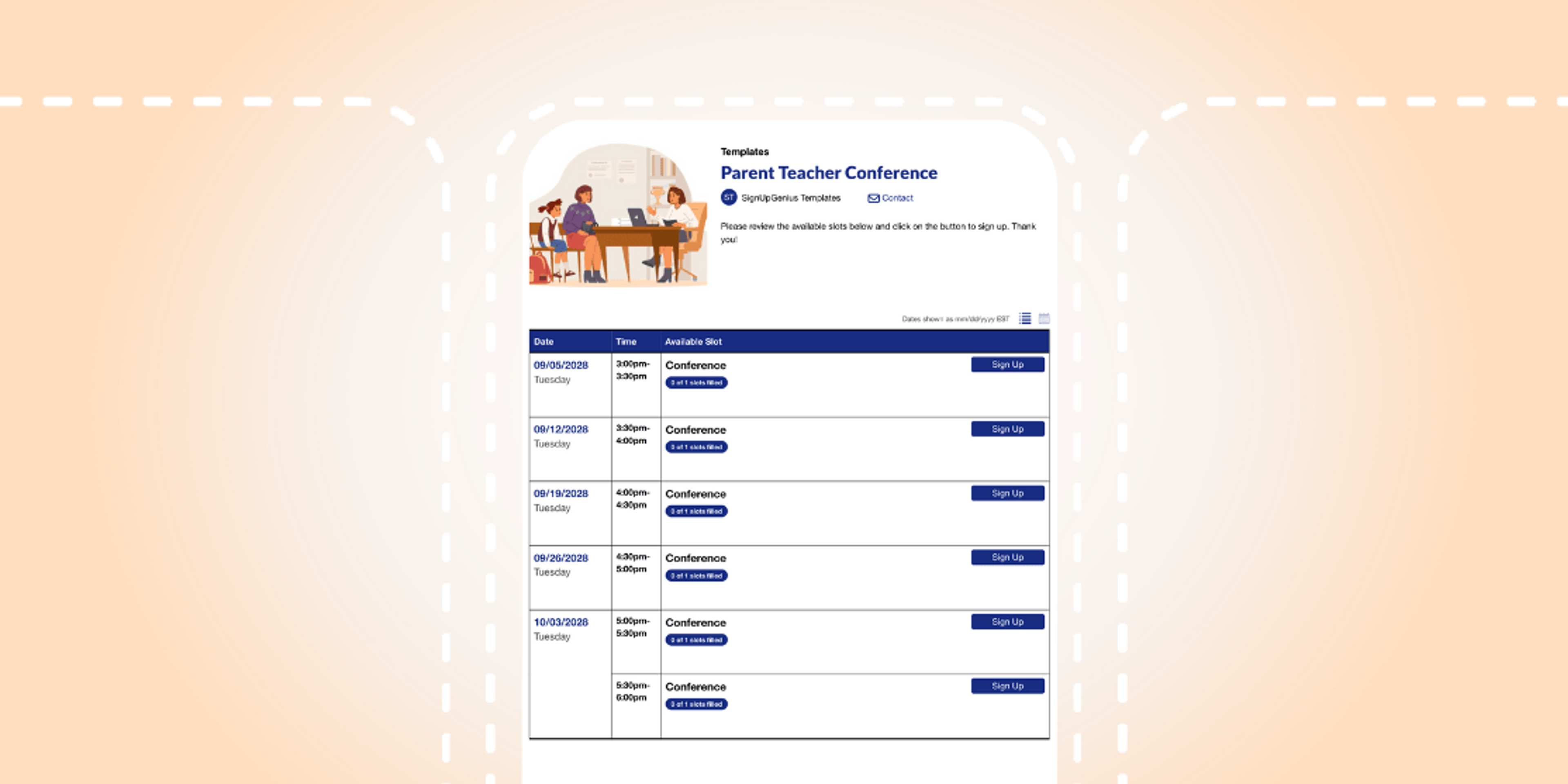 parent_teacher_conference_template