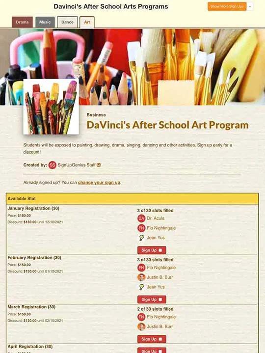 Coordinate Student Clubs