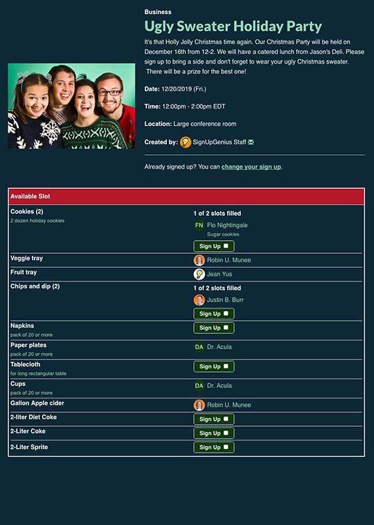 Organize an Ugly Sweater Party