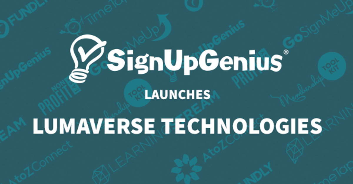 SignUpGenius Joins Technology Leaders to Launch New Group Management ...