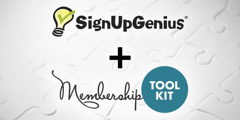 SignUpGenius is Now Integrated with Membership Toolkit
