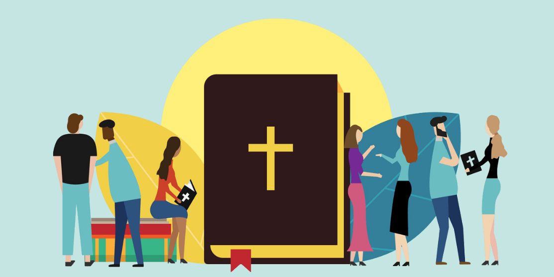 people at bible study