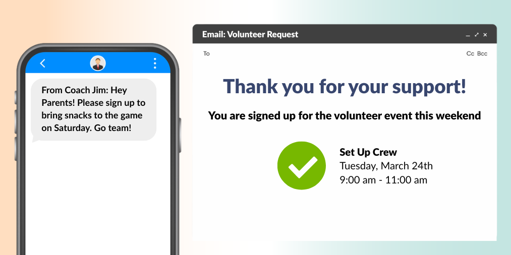 signupgenius messaging features