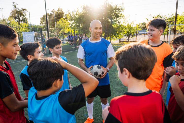 coaching sports kids
