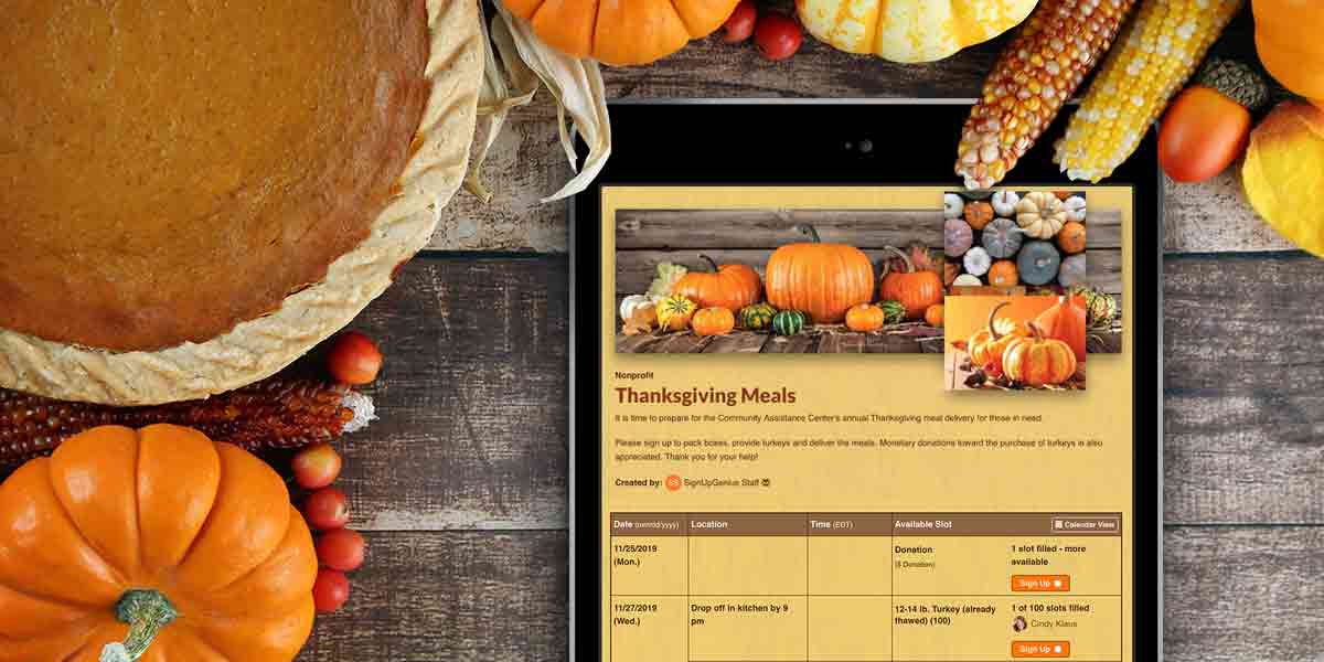 November Event Planning Checklist