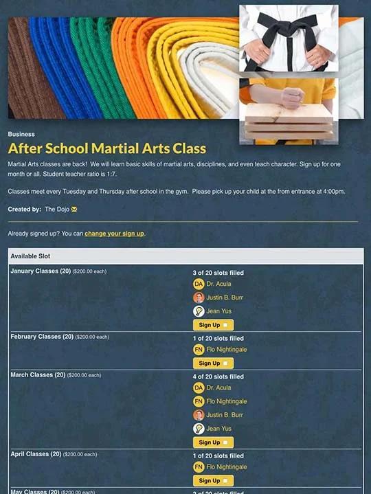 Organize Extracurricular Activities