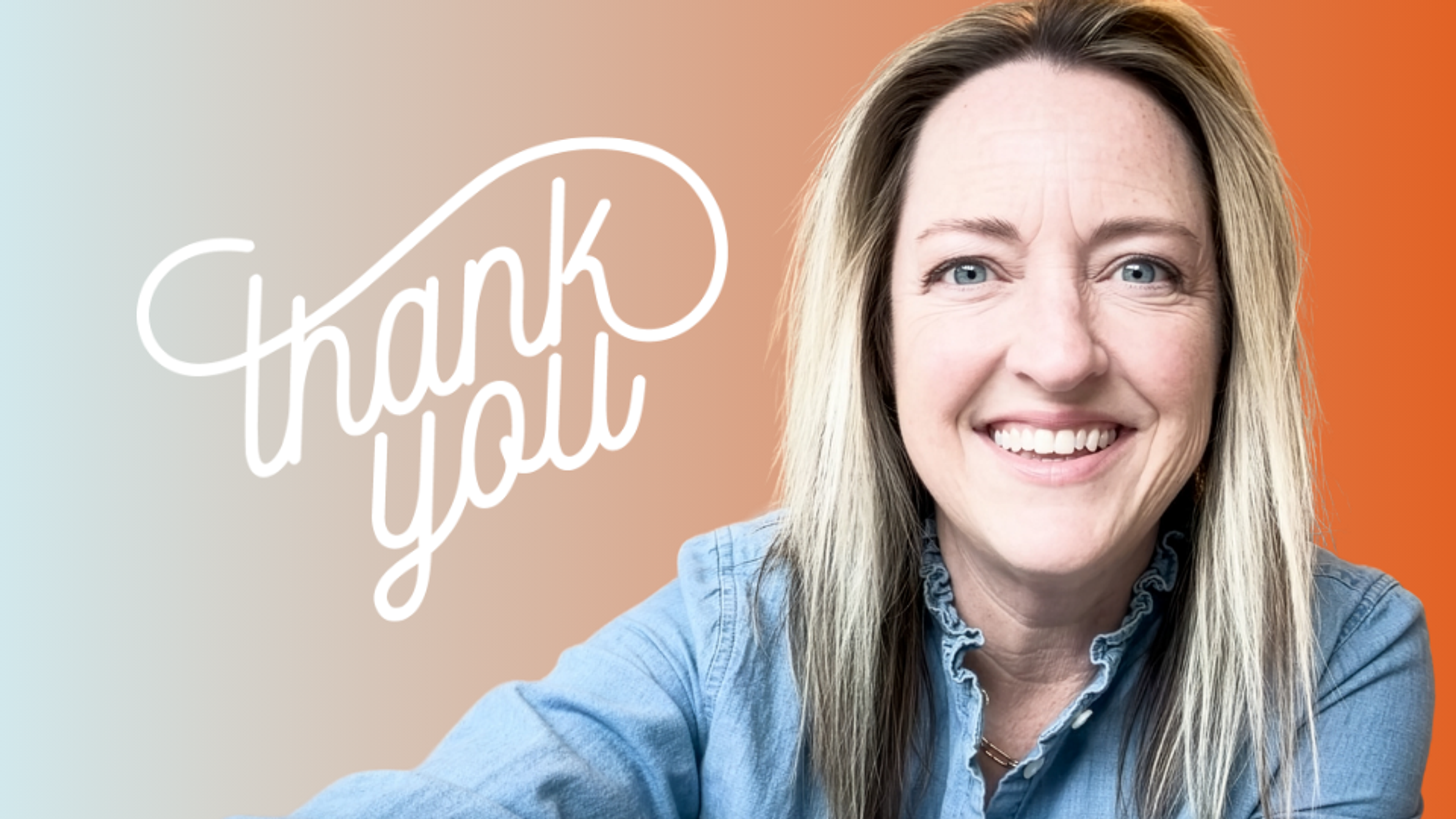 thank you volunteers