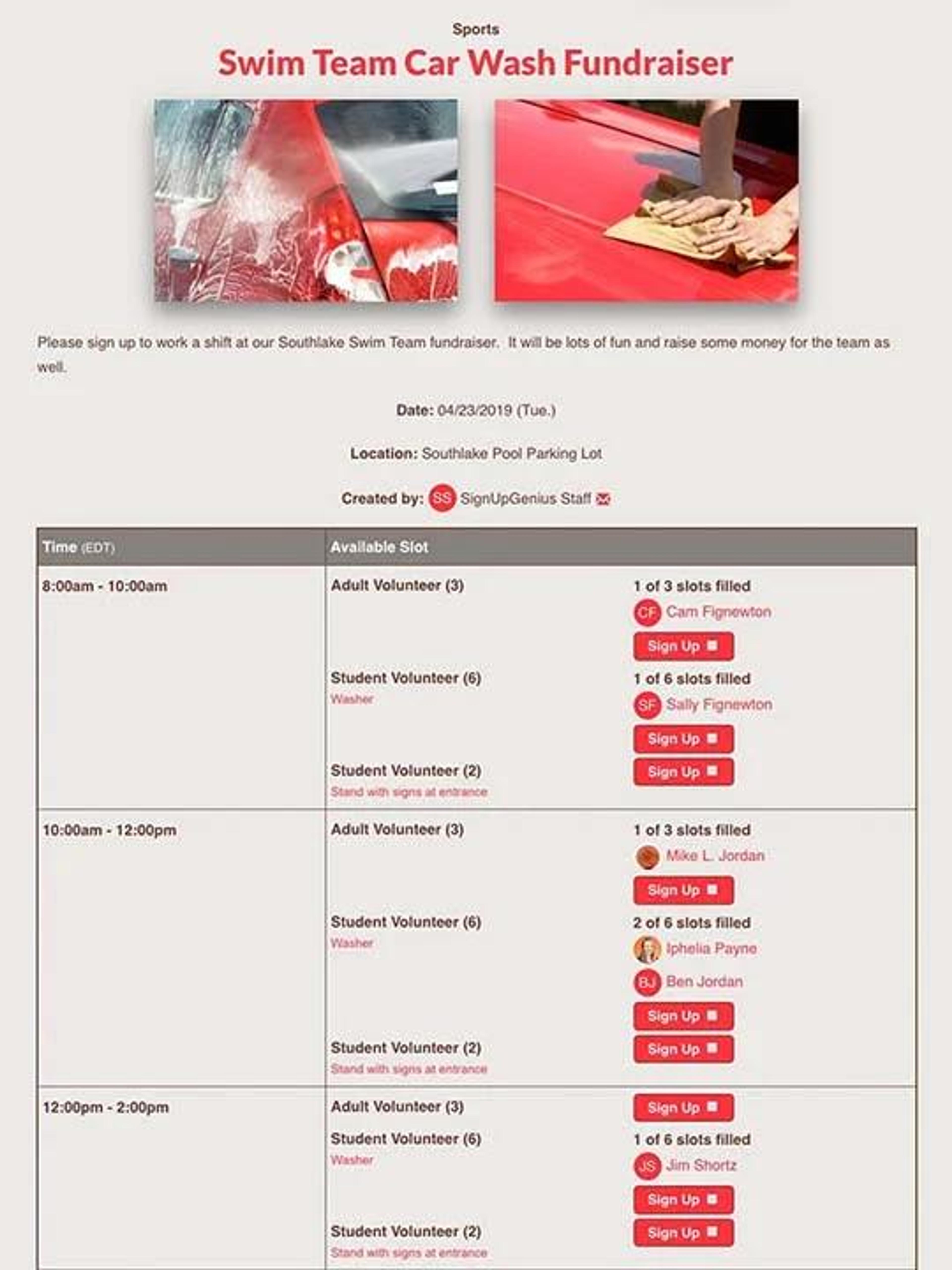 Plan a Sports Fundraiser