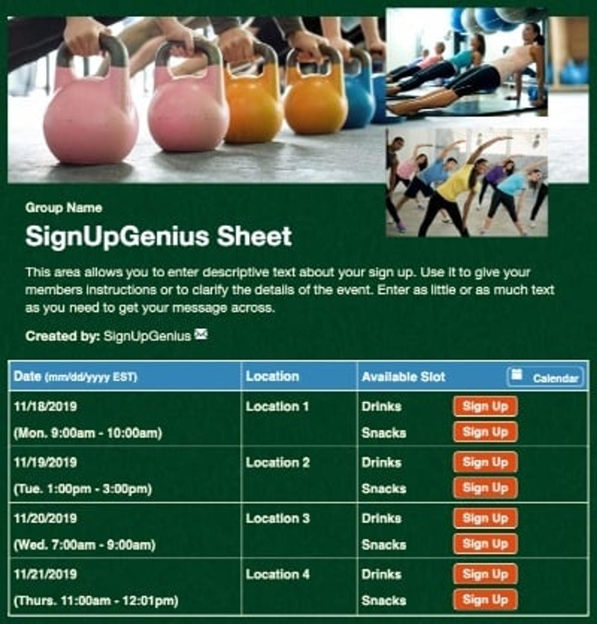 Exercise Class