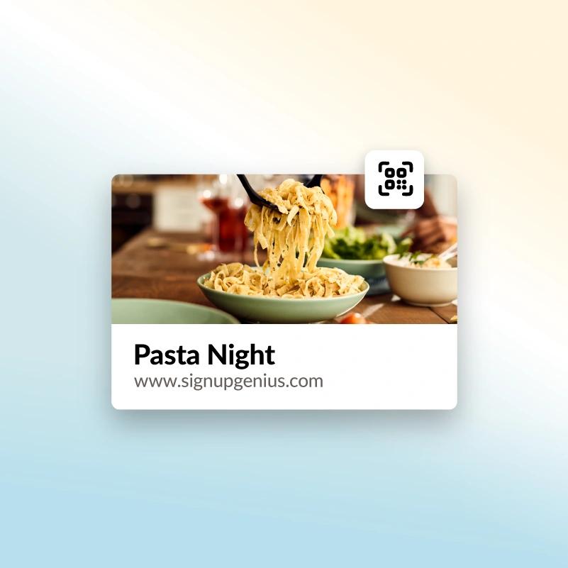 Pasta-Night-Sign-Up-Invitation