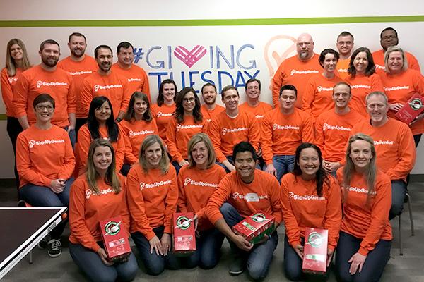 SignUpGenius Grows Charitable Giving to $68,500 in Honor of Giving Tuesday