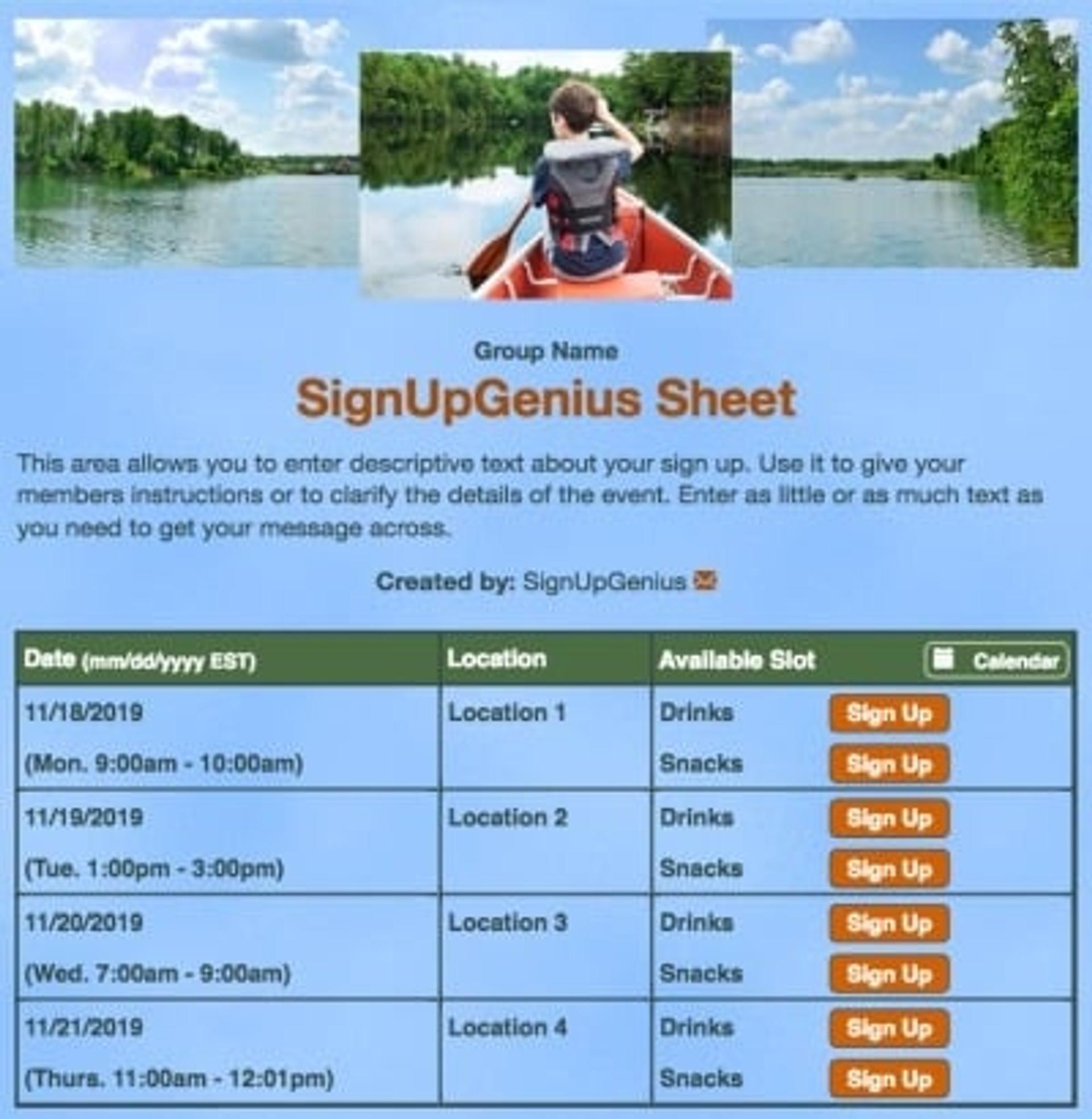 Canoe Camp