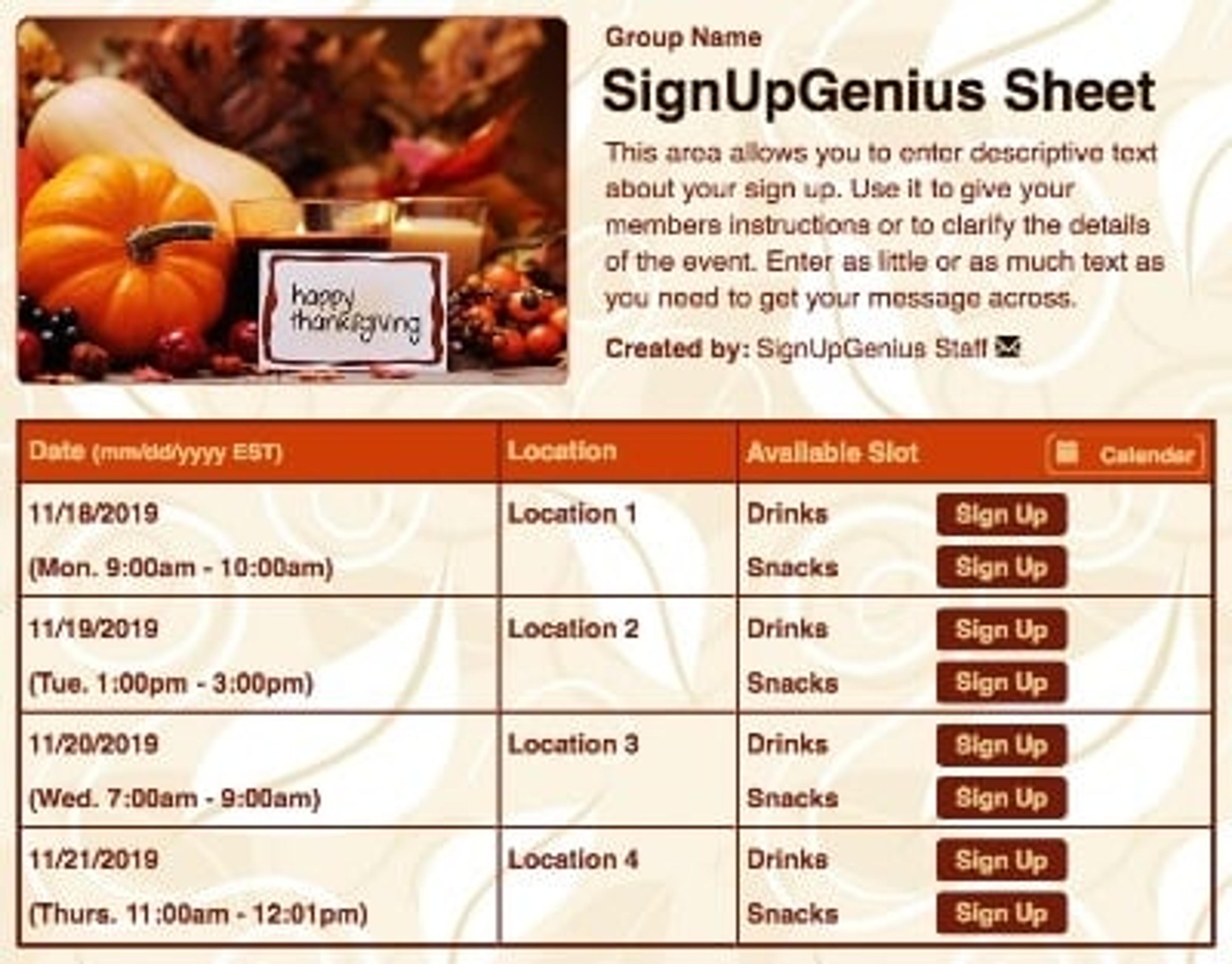 Happy Thanksgiving 2