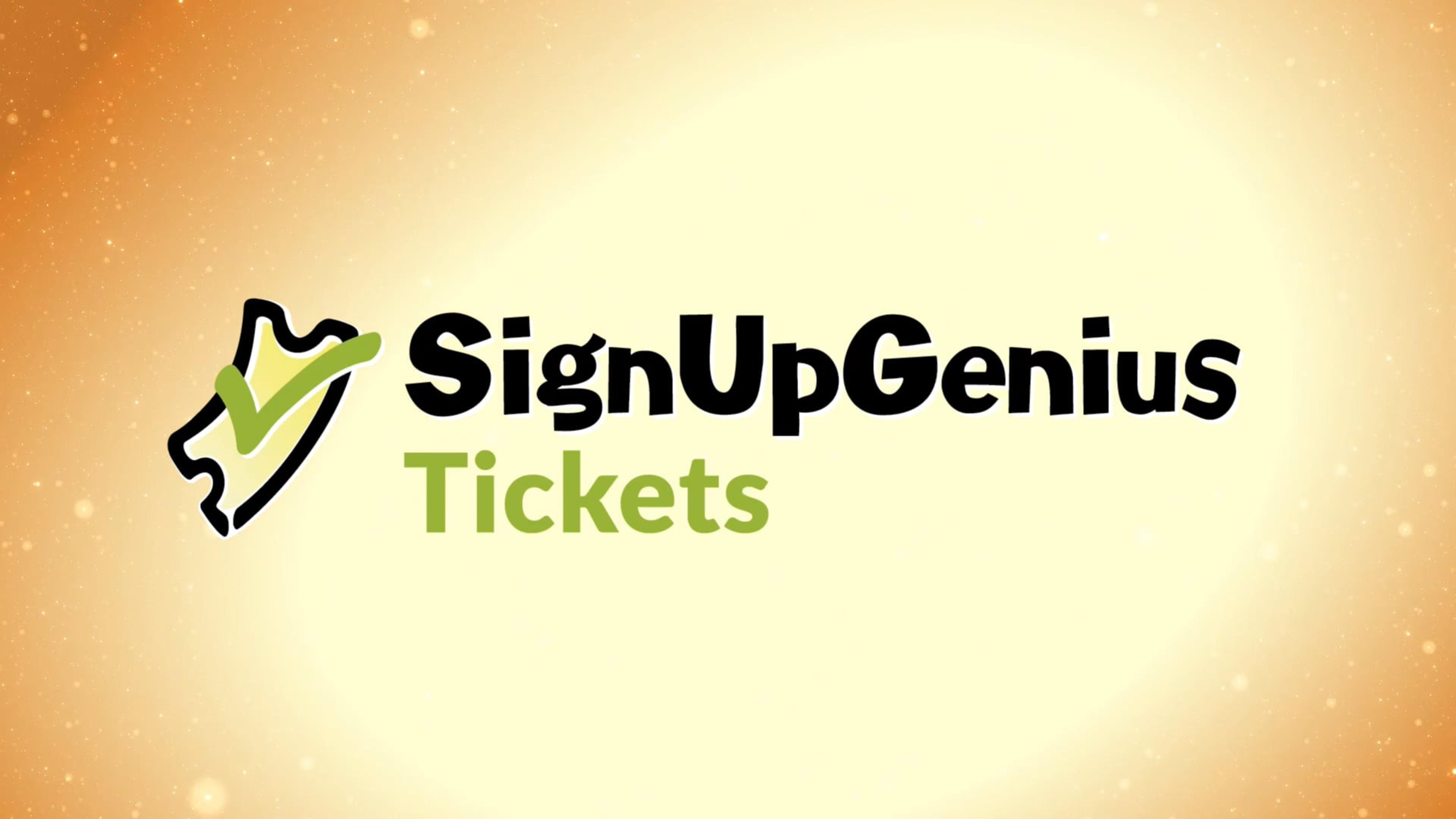 SignUpGenius Tickets: A Simple Way to Sell