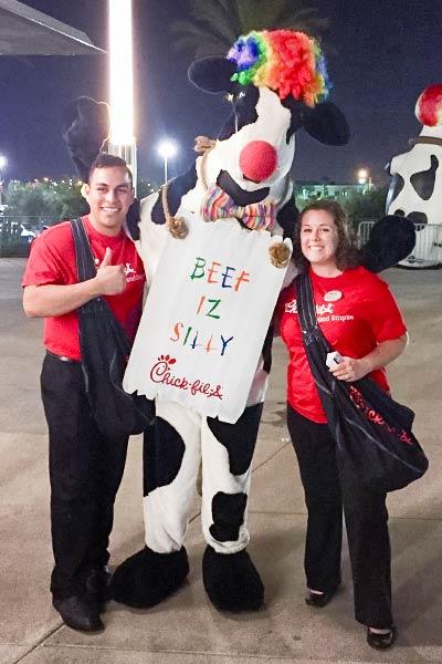 Chickfila Mascot
