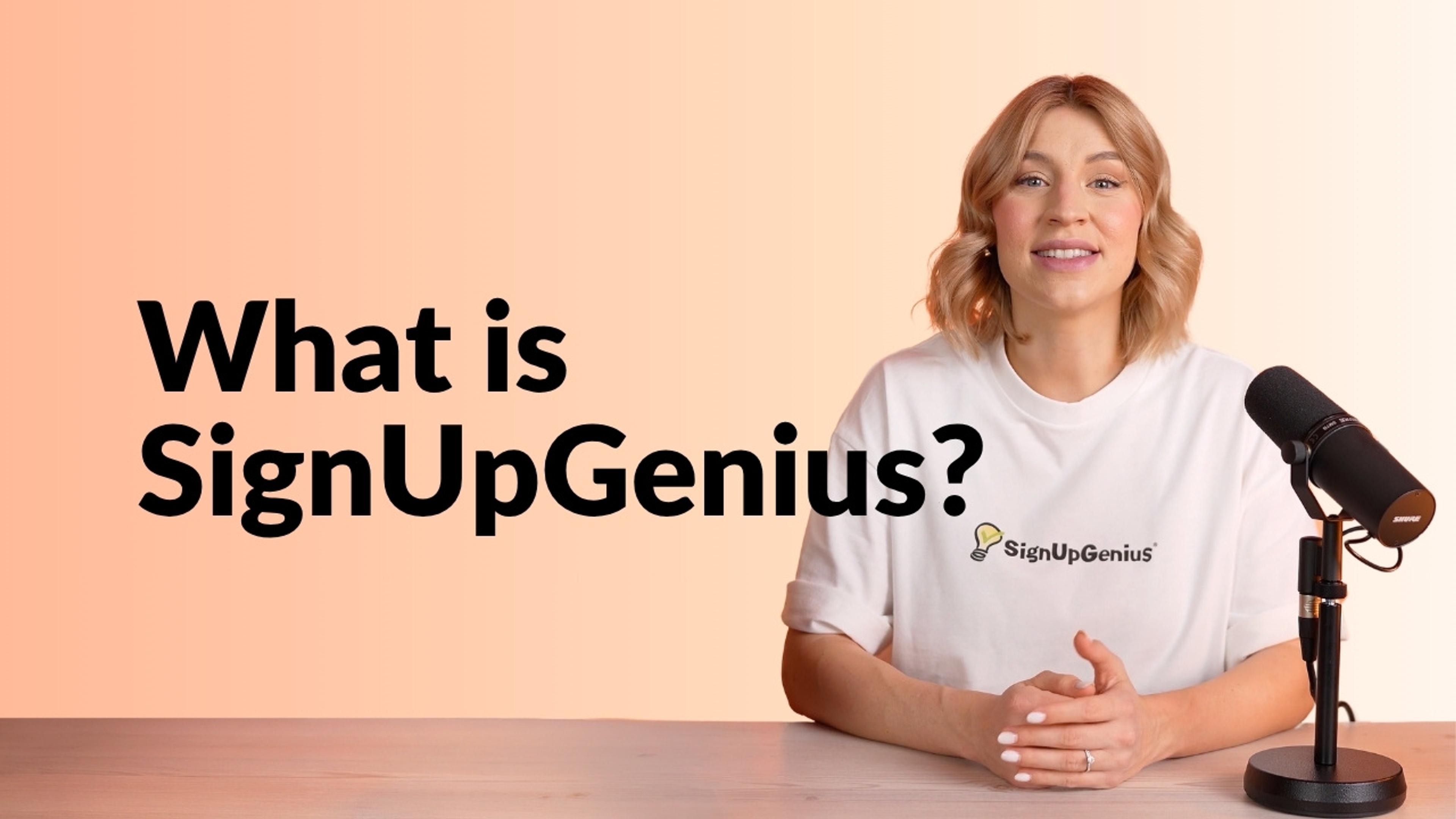 What is SignUpGenius?