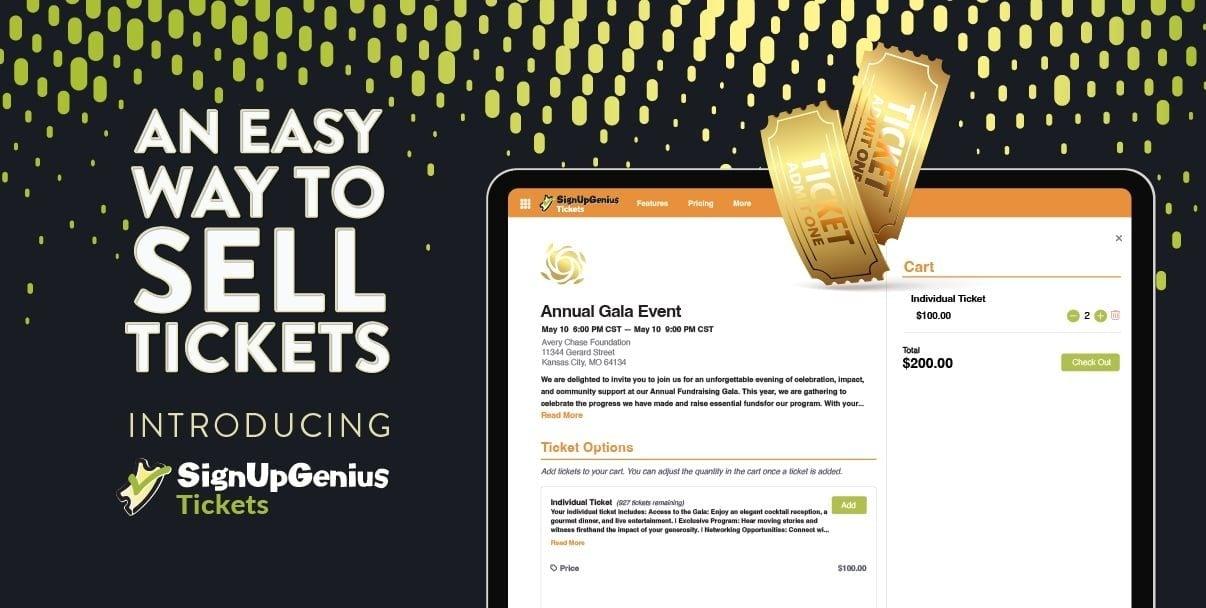 Tickets | SignUpGenius