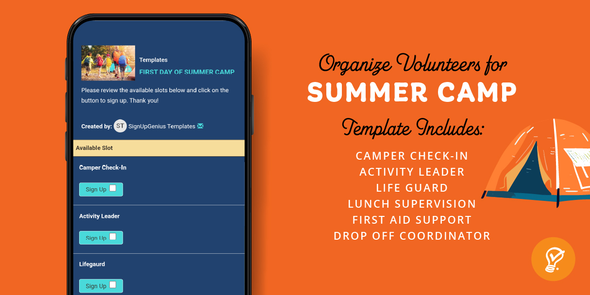 summer camp template
