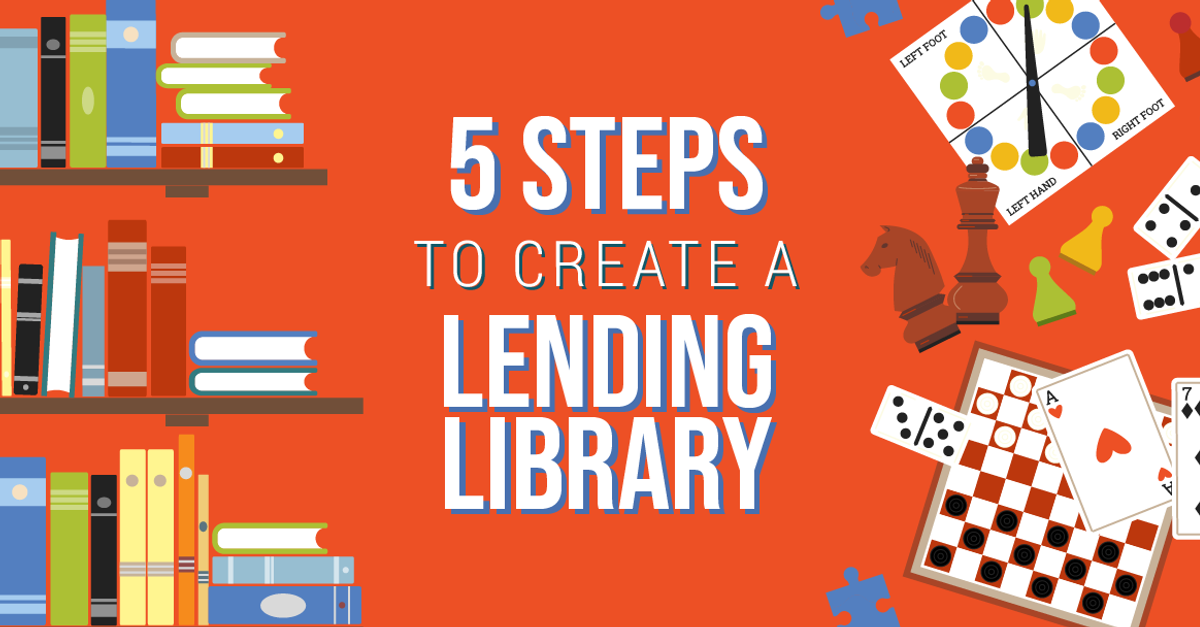 Lending Library Train 5 Steps to Create a Lending Library