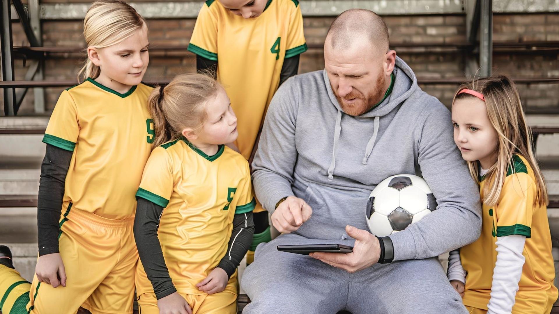 parents organizing kids sports team 