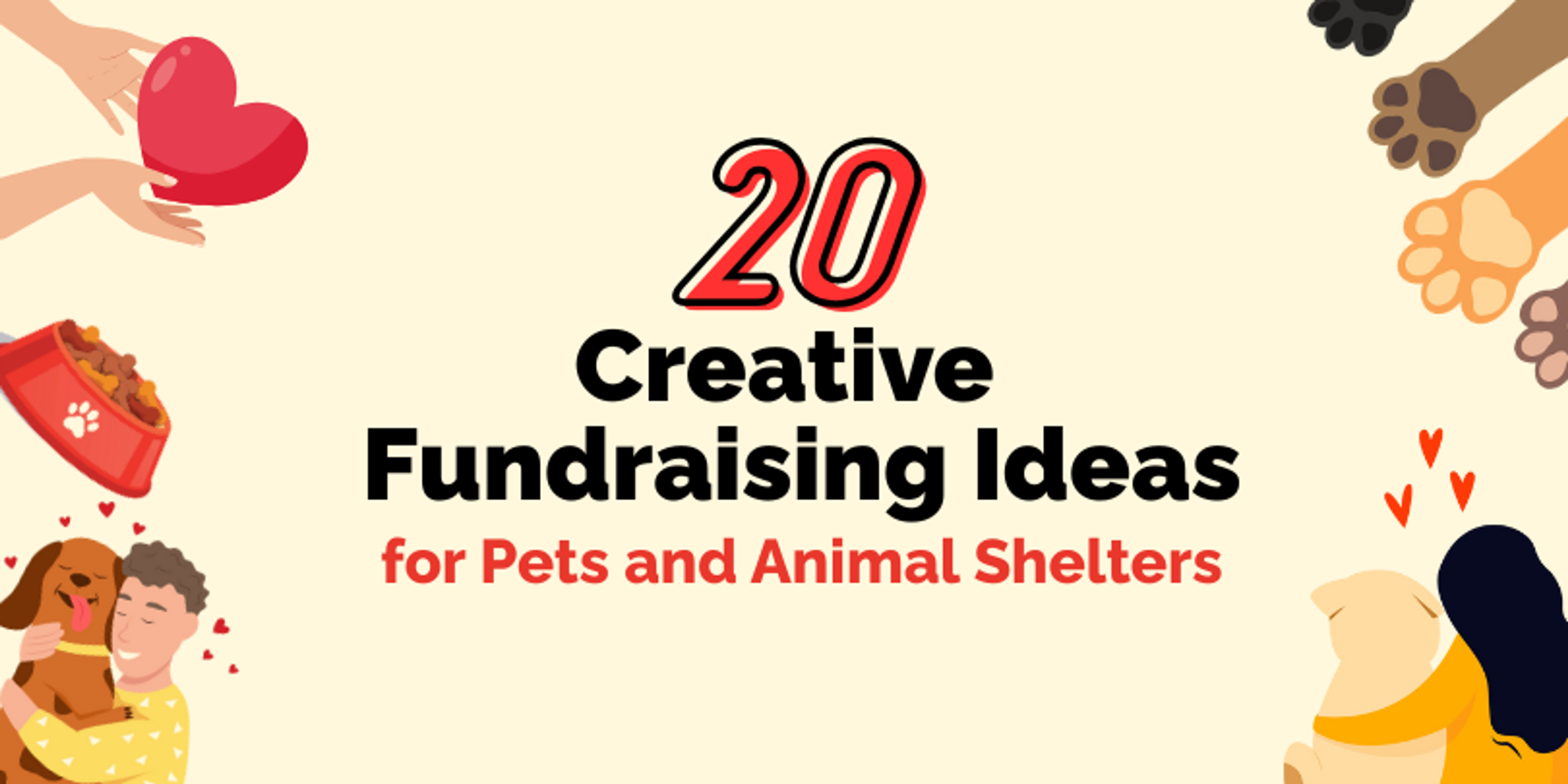 20 creative fundraising ideas for pets and animal shelters