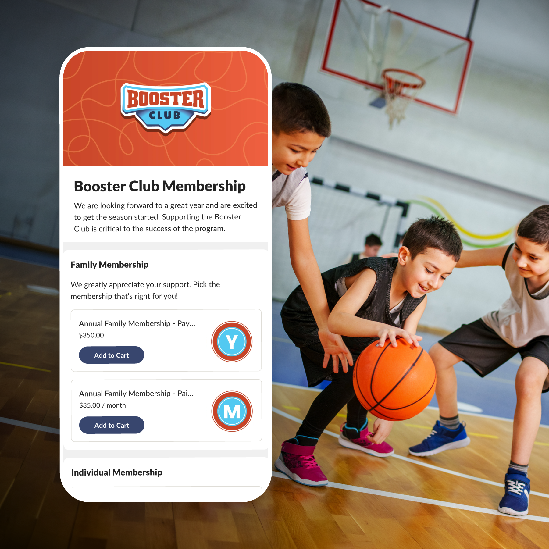dues and fees UI booster club