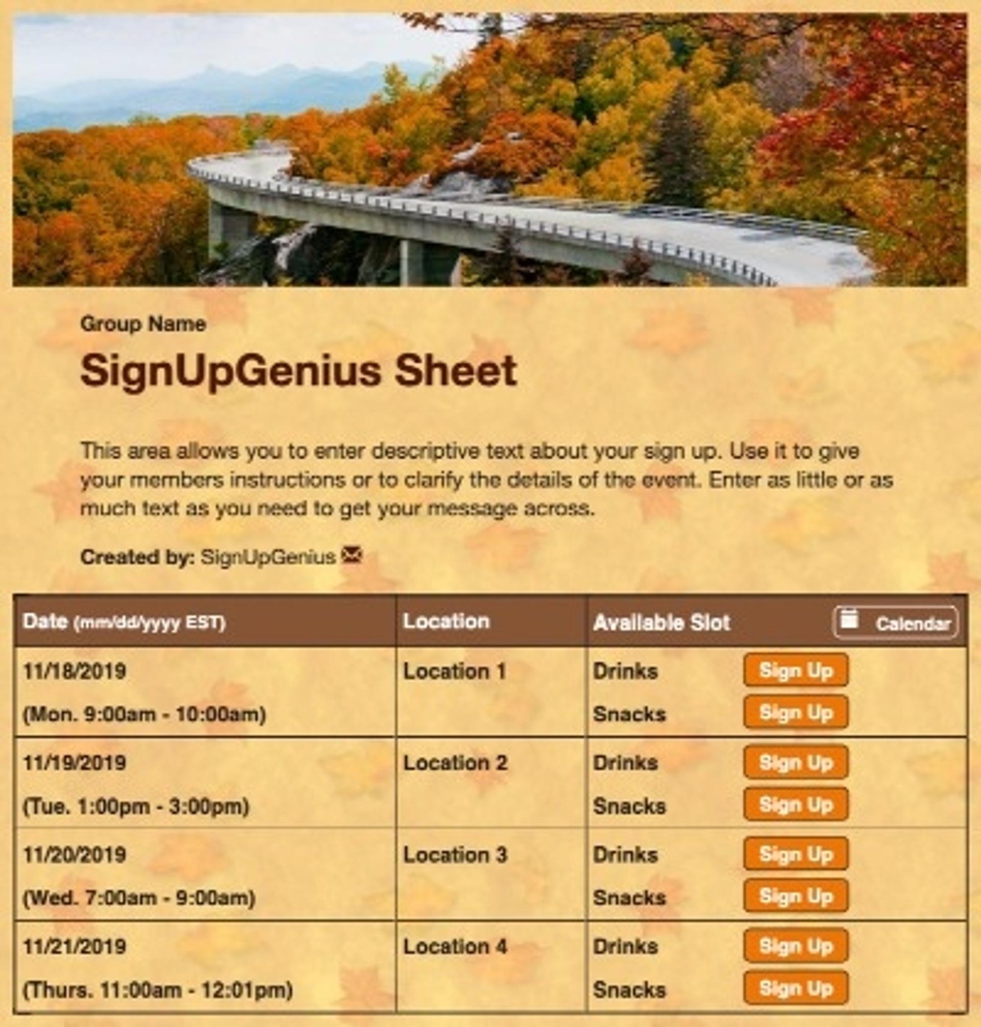 Autumn Parkway