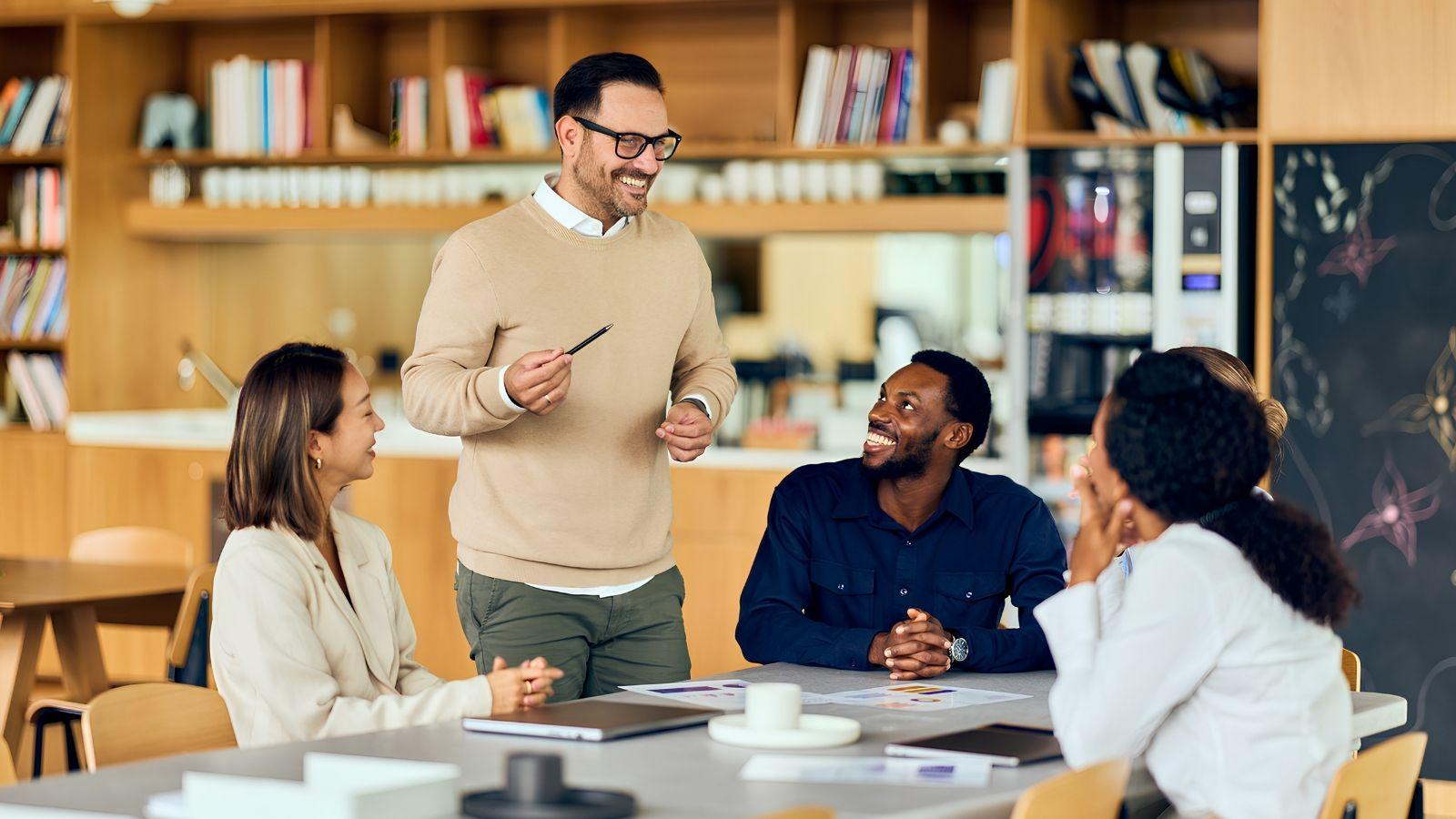parents planning at a pta meeting
