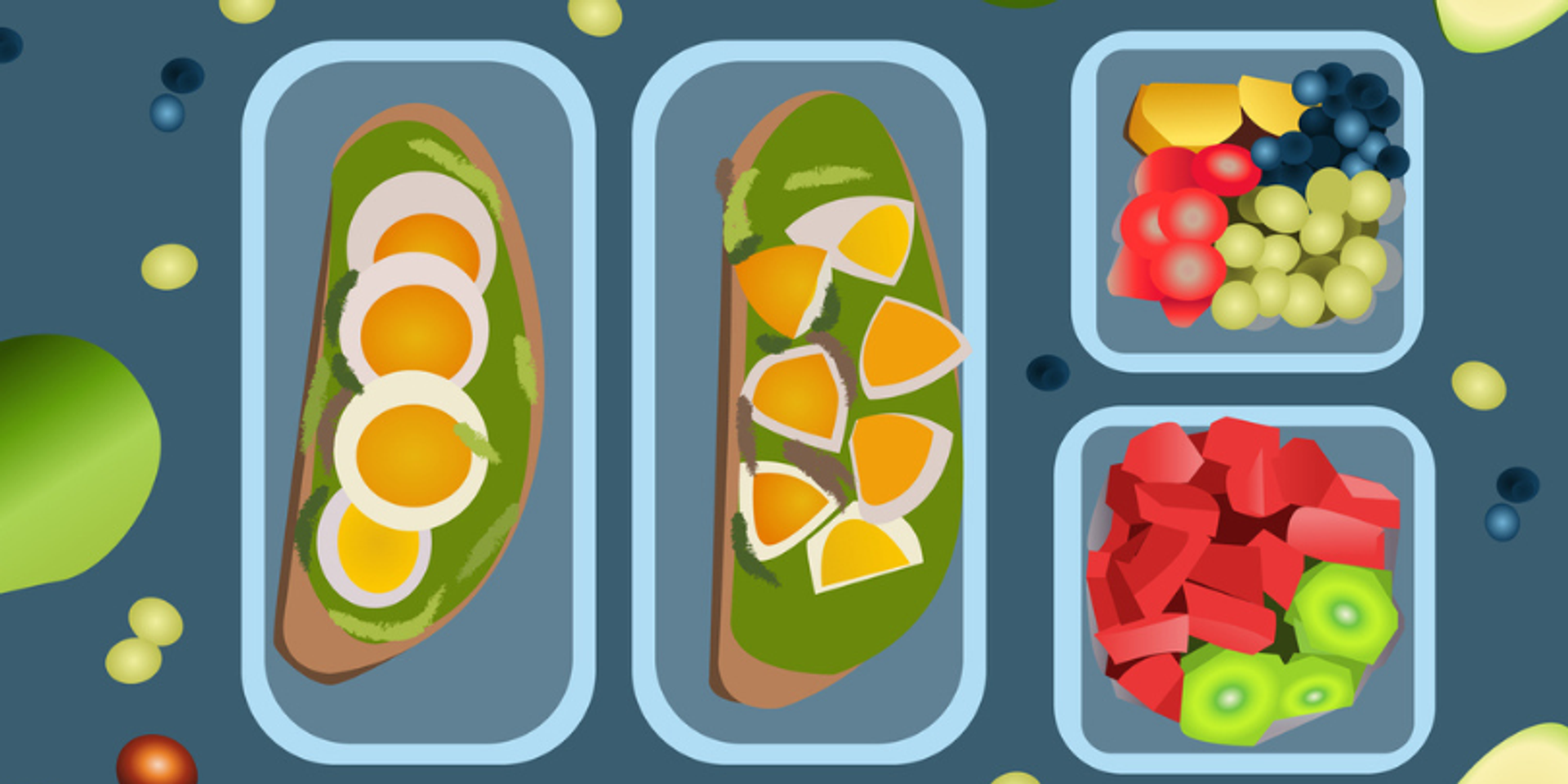 variety of snacks