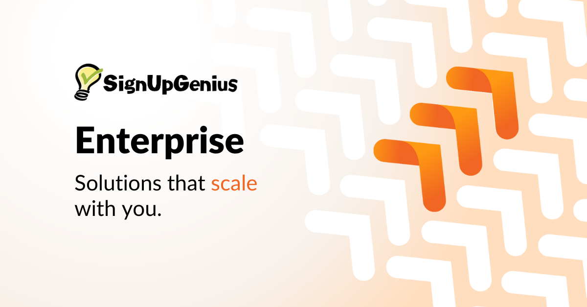 SignUpGenius Enterprise