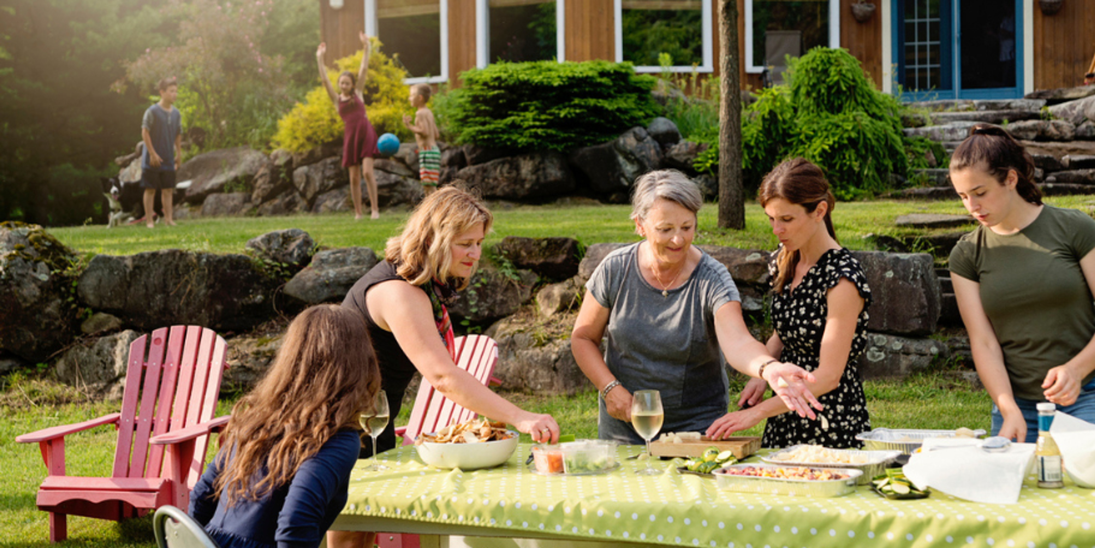 neighborhood block party