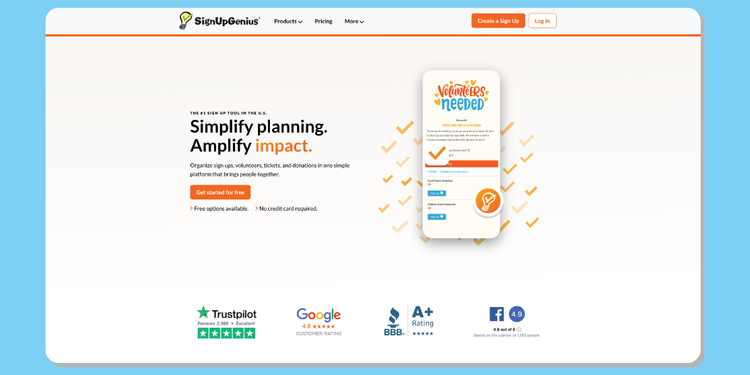 A Fresh Look at the New SignUpGenius Website Experience